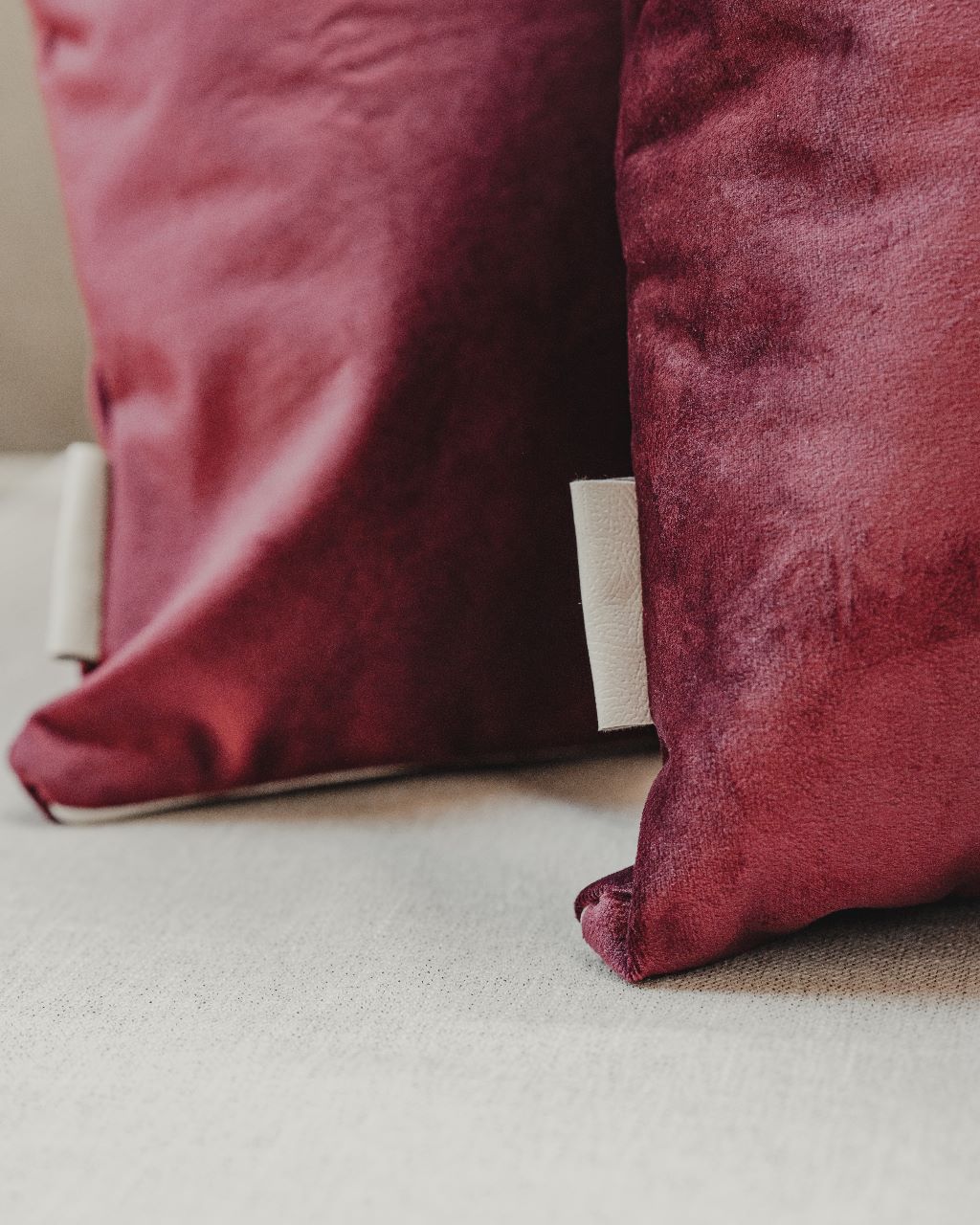 Art Deco Maroon - 3 Pieces