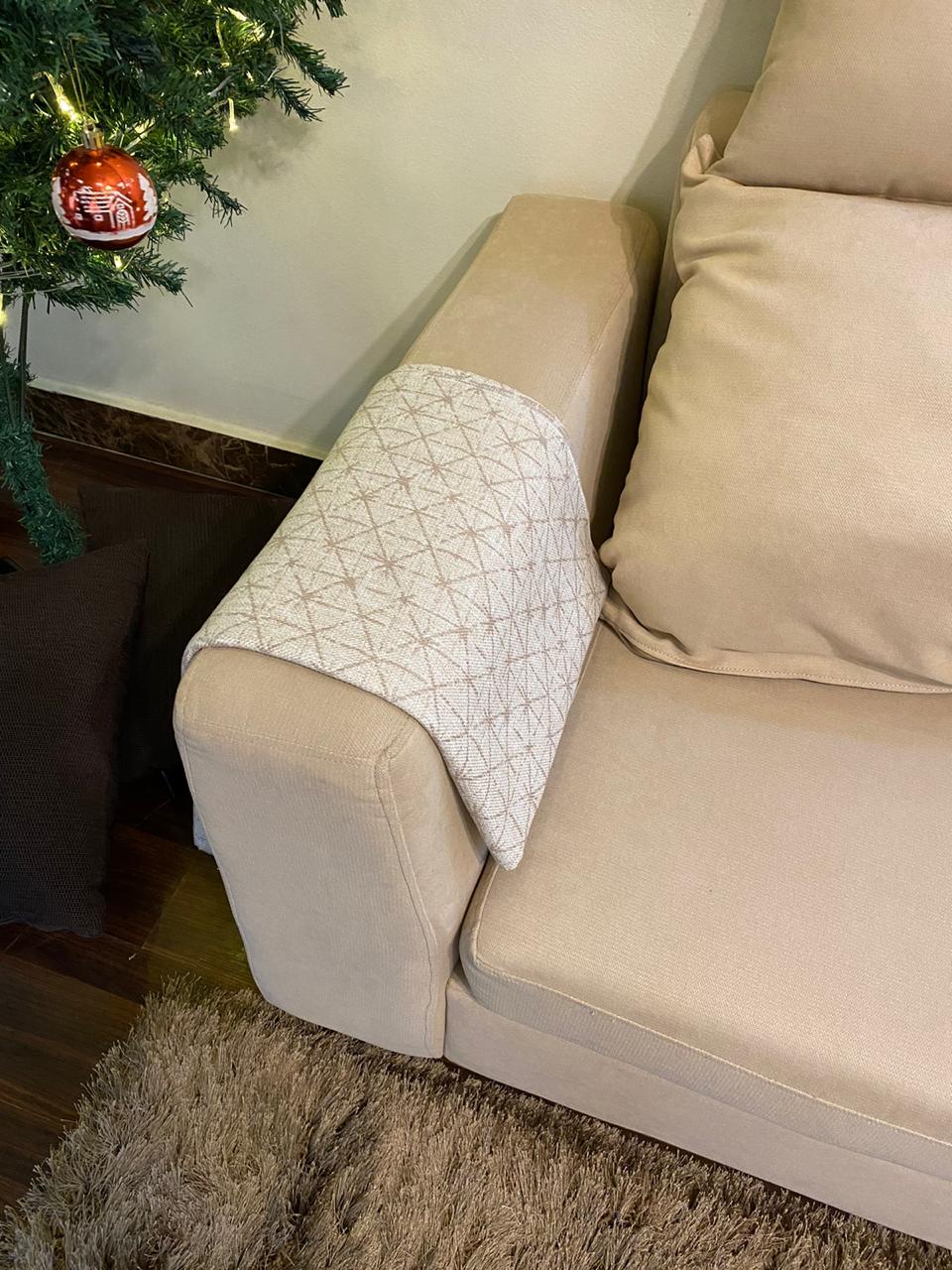 Embroidery Classic Star (double face) Arm Throw - 1 Piece