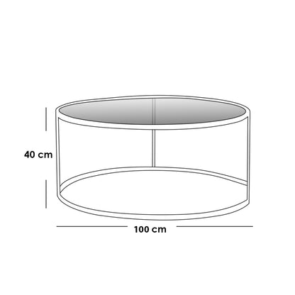 Natural Musky wood Coffee table - TW26 - TW27