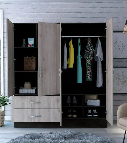 Wardrobe 160 x 200 x 60 cm - WDW8