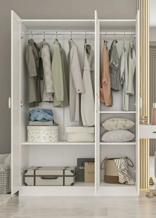 Wardrobe 120 x 200 x 60 cm - WDW6