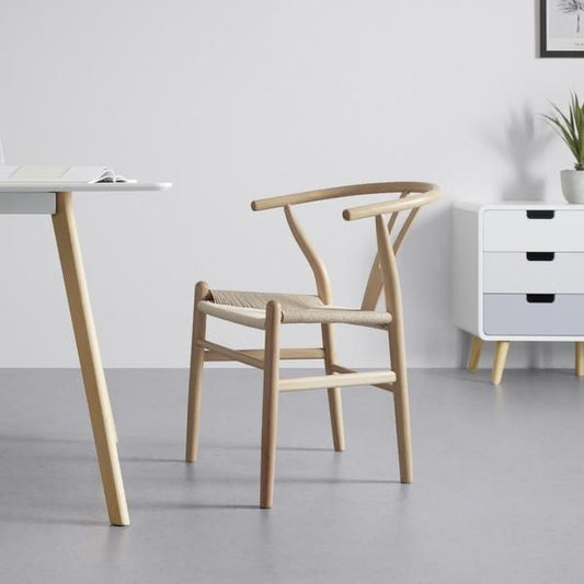 Natural beech wood chair 45*45 cm - CHW9