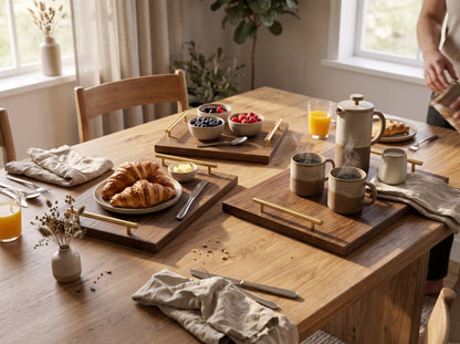 3-Piece Deluxe Serving Tray Set - TRY3