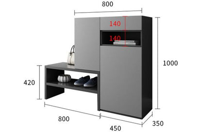 shoe cabinet 125*35 - SCW6