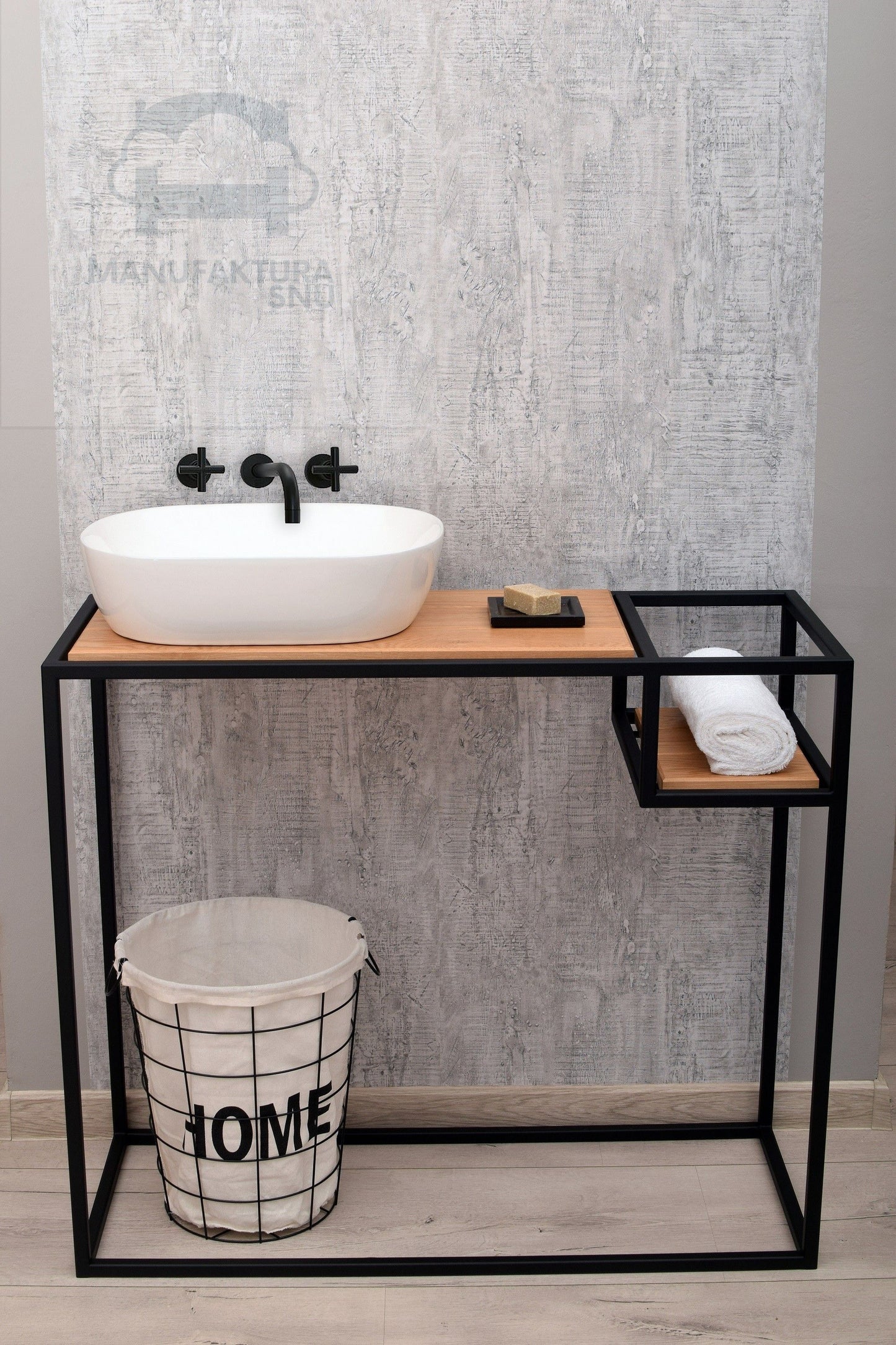 Bathroom Storage Unit 70 x 60 cm BTHW3