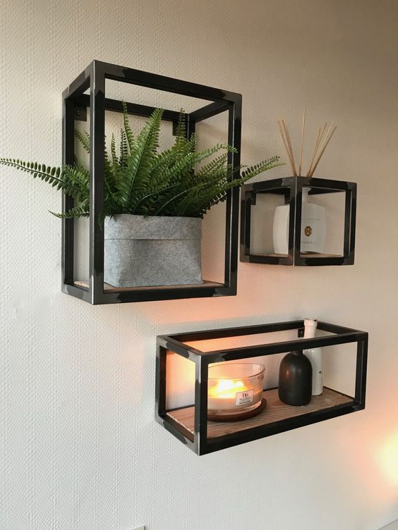 Decorative Shelves - 3 Pieces - DEW8