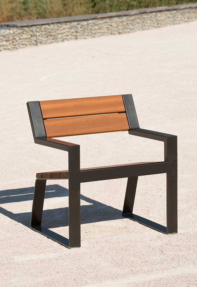 Bench for indoor and garden use - 40×60 cm - SIW3