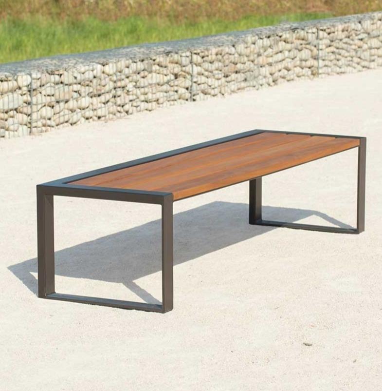 Bench for indoor and garden use - 40 x 200 cm - SIW4