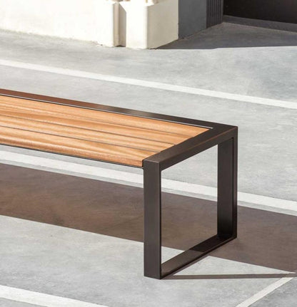 Bench for indoor and garden use - 40 x 200 cm - SIW4