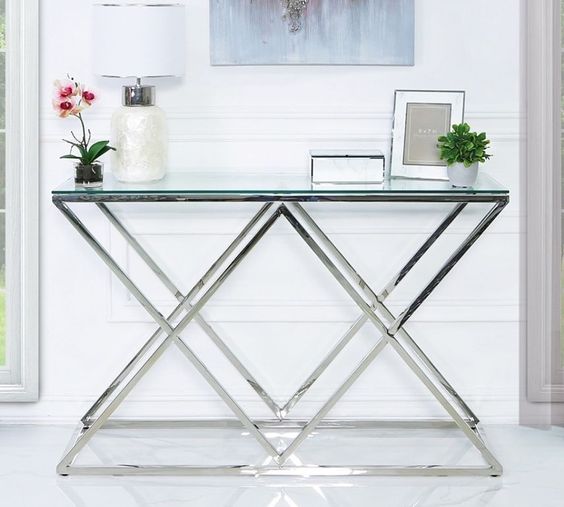 Console Stainless steel - 110 x 40 cm TS18