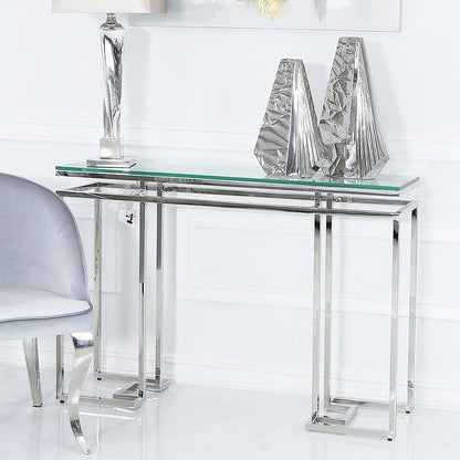 Console stainless steel - 110 x 40 cm TS19