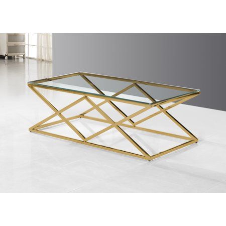 Coffee table Stainless steel - 100 x 60 cm TS6