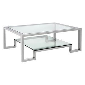 Coffee table Stainless Steel - 100 x 60 cm TS64