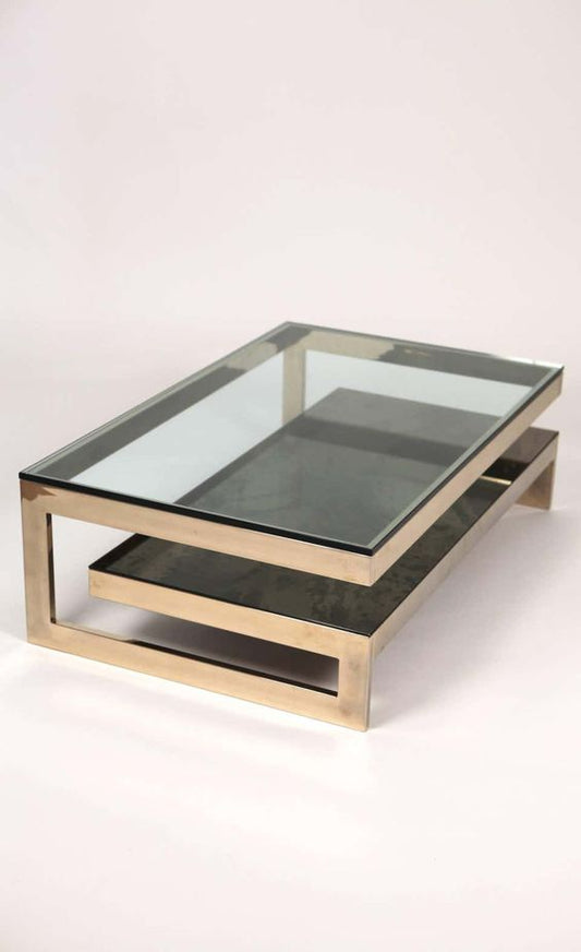 Coffee table Stainless Steel - 100 x 60 cm TS7